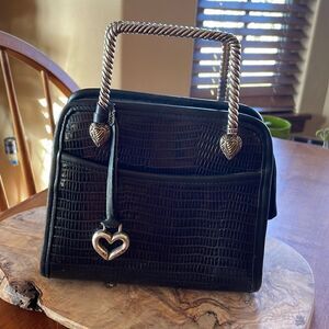 Brighton Mini Purse with Silver Handles